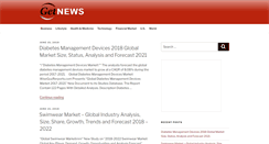 Desktop Screenshot of getnews.info